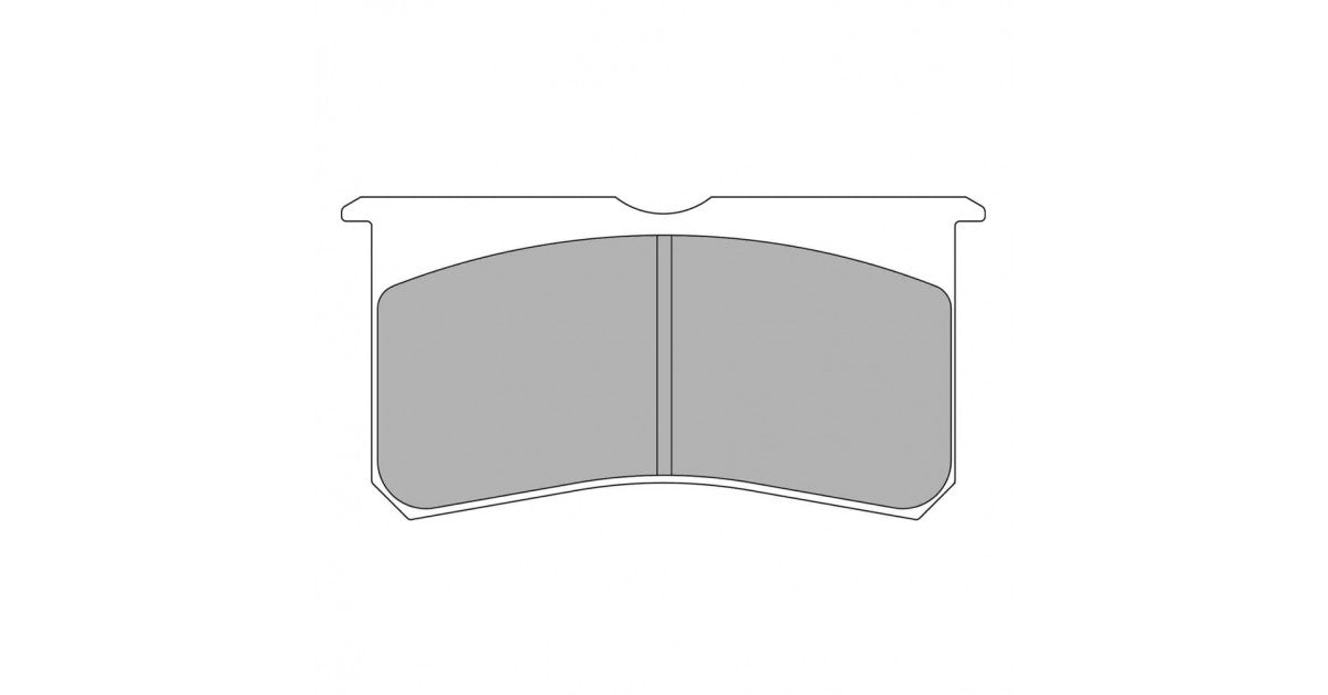 Placute Frana Fata Ferodo Racing DS3.12 pentru Ford Fiesta R2 (asphalt) 10.09 Etrier AP Racing