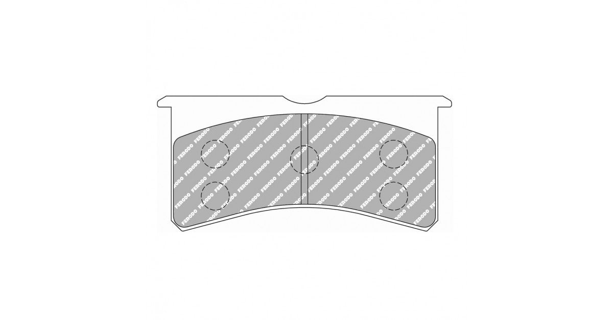 Placute Frana Fata Ferodo Racing DS3.12 pentru Ford Fiesta R2 (gravel) 10.09 Etrier AP Racing