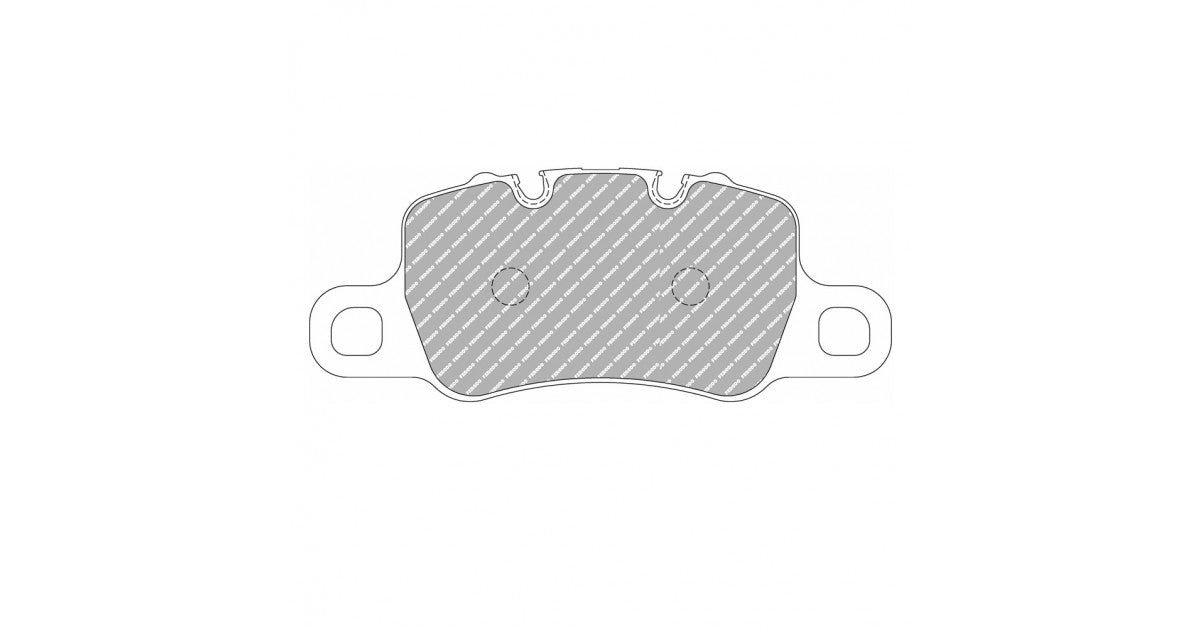 Placute Frana Spate Ferodo Racing DS3.12 pentru Porsche 911 3.8 GT3 08.13 Etrier BREMBO