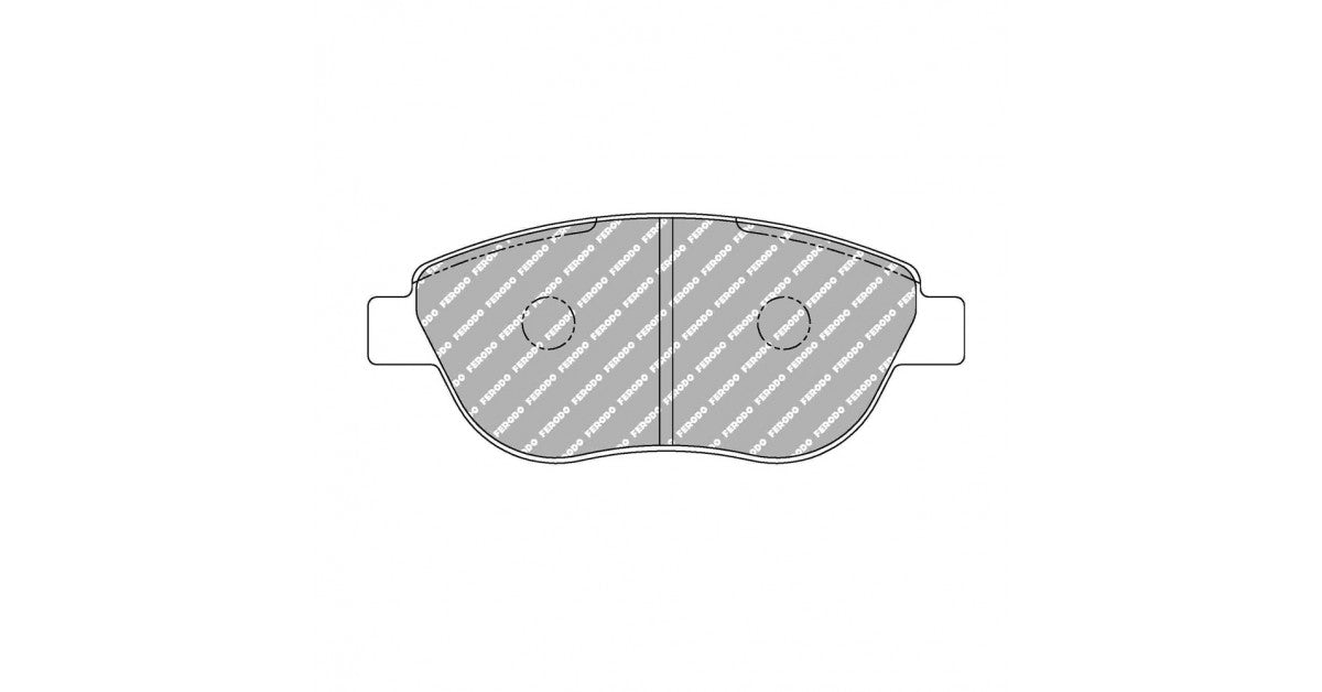 Placute Frana Fata Ferodo Racing DSUNO pentru Abarth 500 / 595 / 695 1.4 (312.AXD1A) 08.08 Etrier Bosch