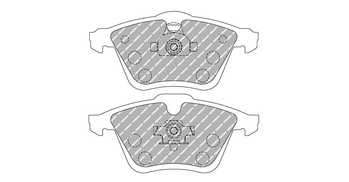 Placute Frana Fata Ferodo Racing DSUNO pentru Audi A3 3.2 Quattro 09.05 - 12.09 Etrier ATE