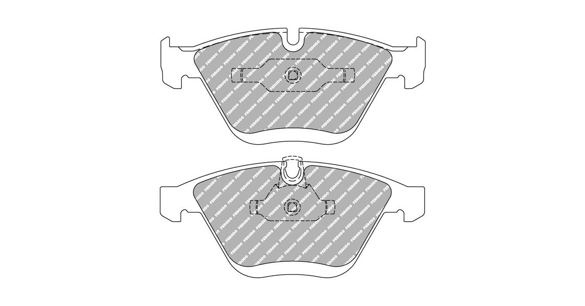 Placute Frana Fata Ferodo Racing DSUNO pentru Bmw 1 Series 3.0 m Coupe' Std Etrier 04.11 Etrier ATE