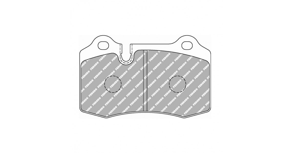 Placute Frana Fata Ferodo Racing DSUNO pentru Chevrolet Camaro 6.2 09.15 Etrier BREMBO