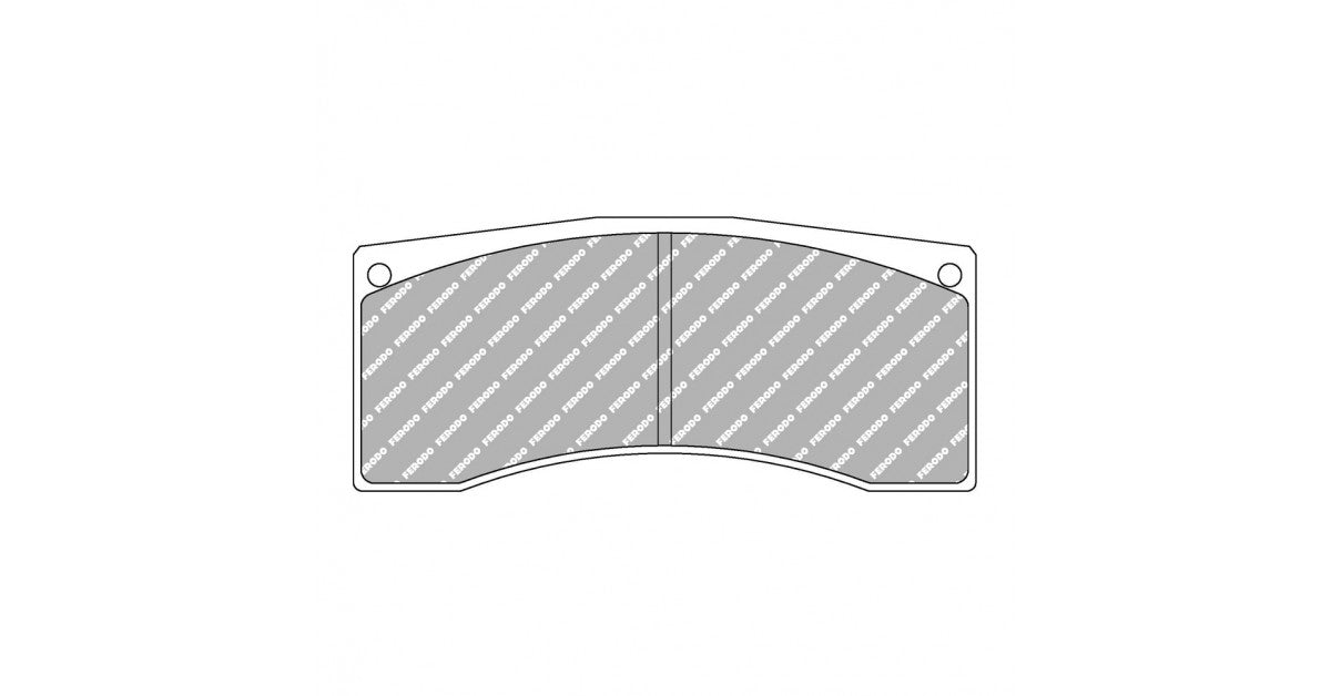 Placute Frana Fata Ferodo Racing DSUNO pentru Ford Fiesta 1.6 R5 Rally (asphalt & Gravel) 01.13 Etrier BREMBO