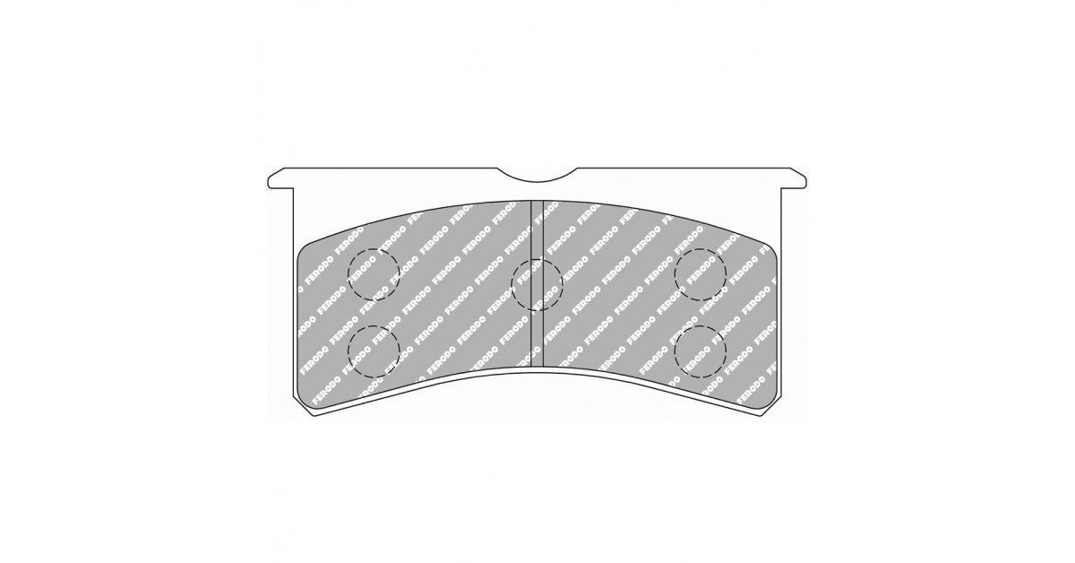 Placute Frana Fata Ferodo Racing DSUNO pentru Ford Fiesta R2 (gravel) 10.09 Etrier AP Racing