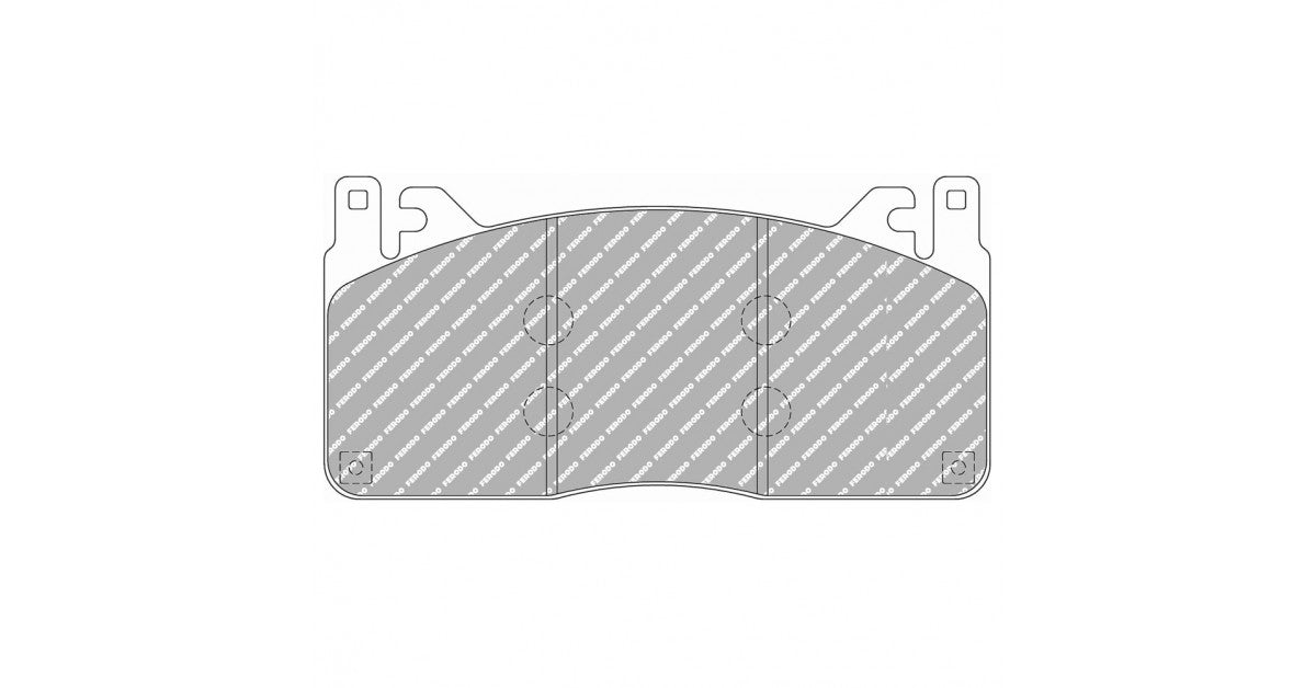Placute Frana Fata Ferodo Racing DSUNO pentru Ford Mustang GT350 Hummingbird 01.16 Etrier BREMBO