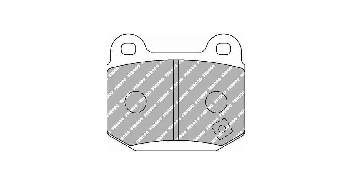 Placute Frana Fata Ferodo Racing DSUNO pentru Lotus Elise 1.8 01.96 Etrier BREMBO