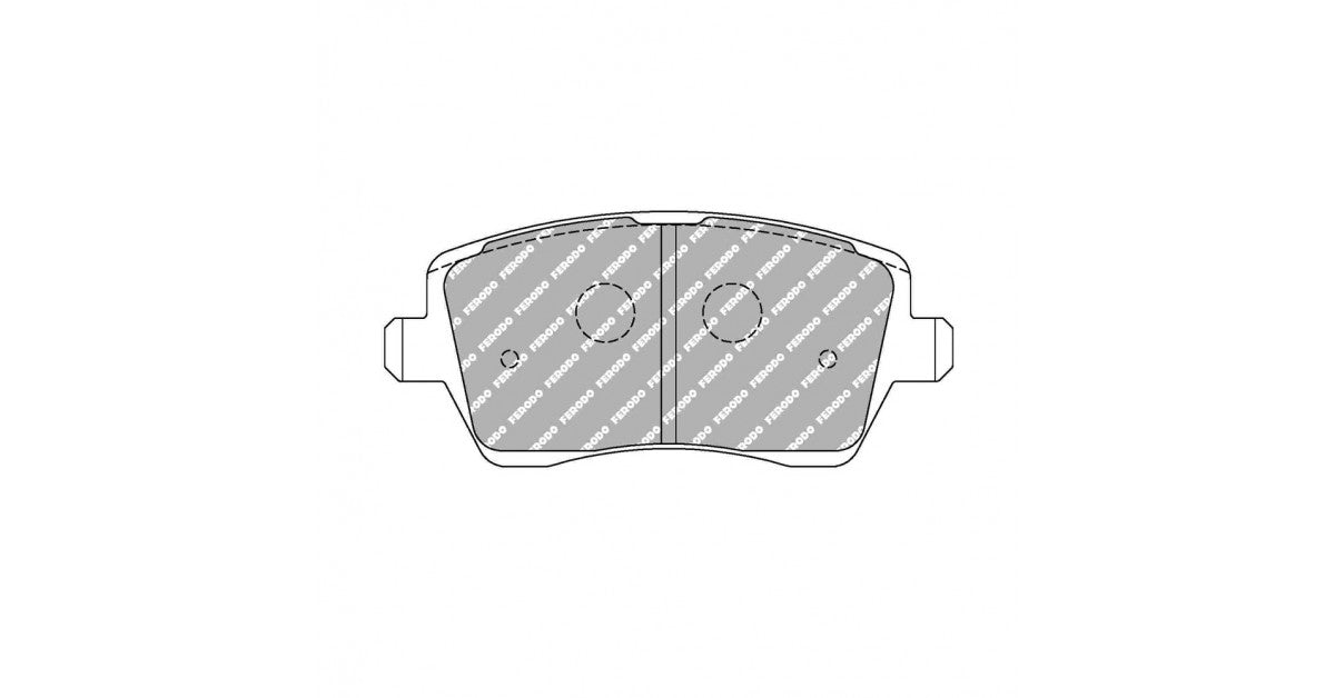 Placute Frana Fata Ferodo Racing DSUNO pentru Nissan Micra 1.2 I K12 16V 01.03 Etrier LUCAS / TRW