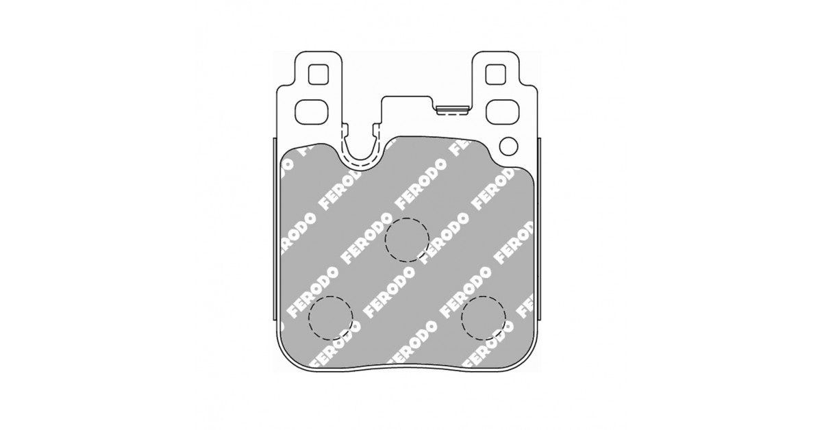 Placute Frana Spate Ferodo Racing DSUNO pentru Bmw 1 Series 114 D 10.12 Etrier BREMBO