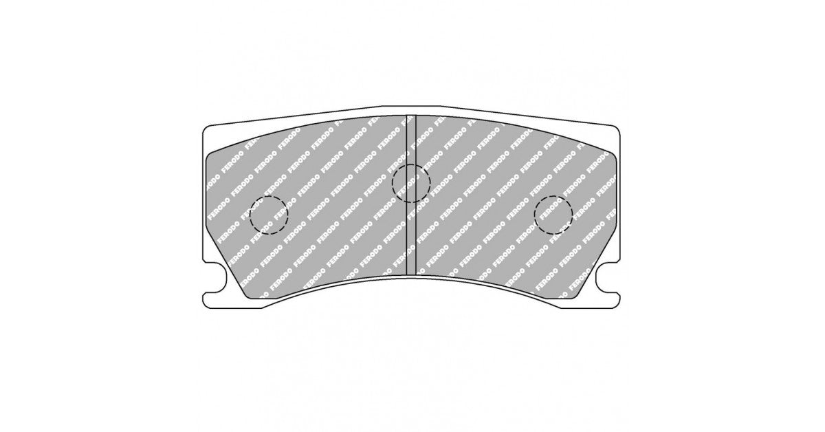 Placute Frana Fata Ferodo Racing DSUNO pentru Peugeot 308 1.6 GTI 270 272CV / Rcz R Etrier Alcon