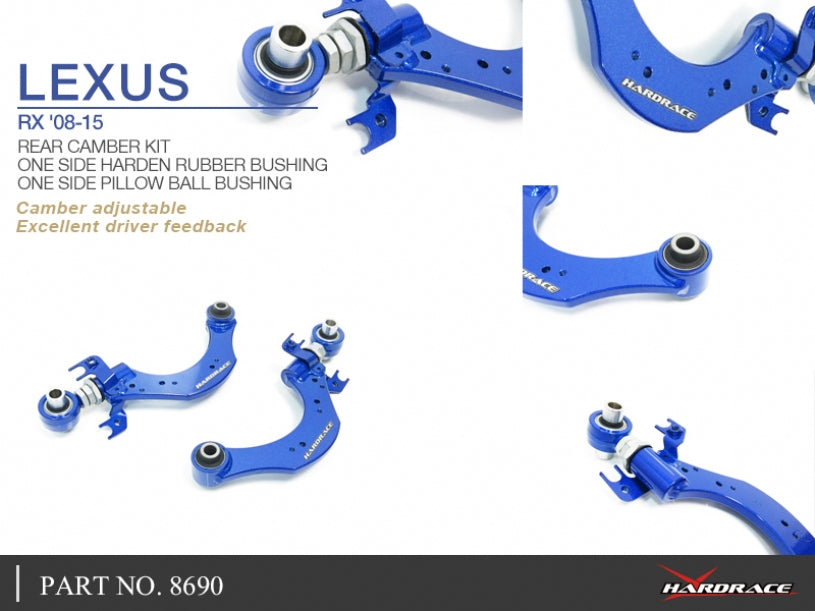 Kit corectie camber spate Hardrace pentru Lexus RX - 8690