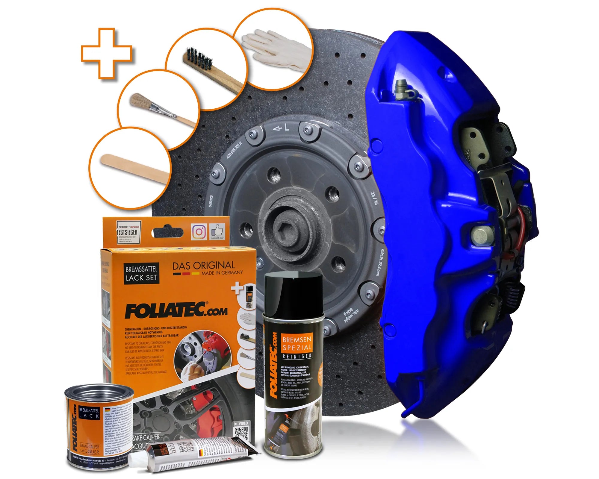 Kit vopsea etrieri Foliatec - RS Blue
