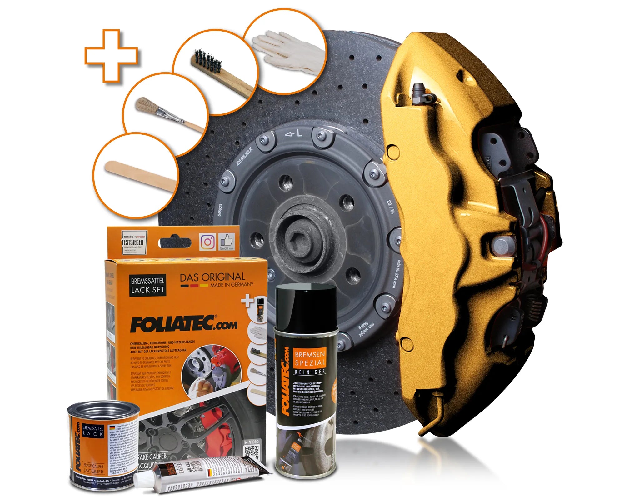 Kit vopsea etrieri Foliatec - Prestige Gold Metallic