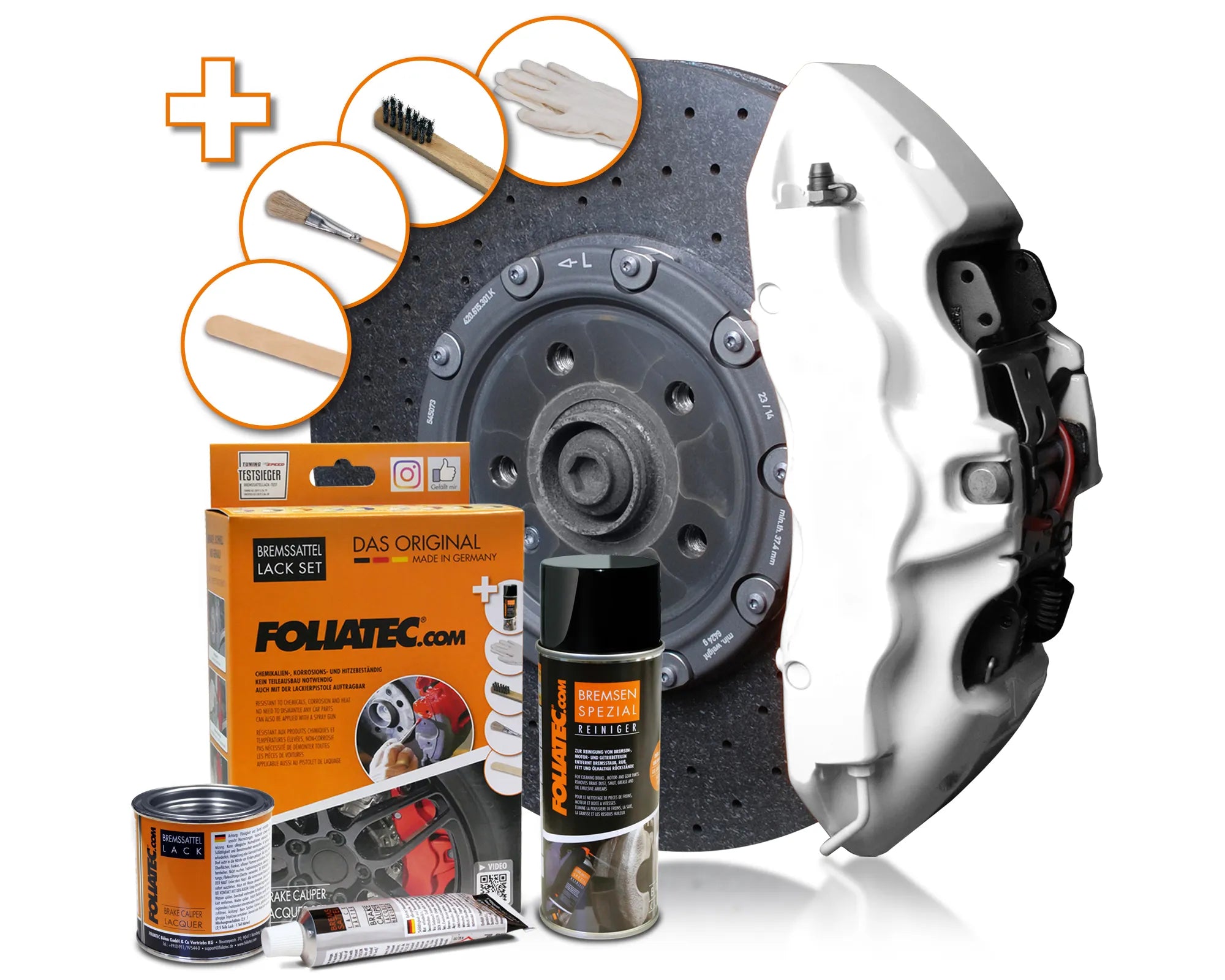 Kit vopsea etrieri Foliatec - Pure White