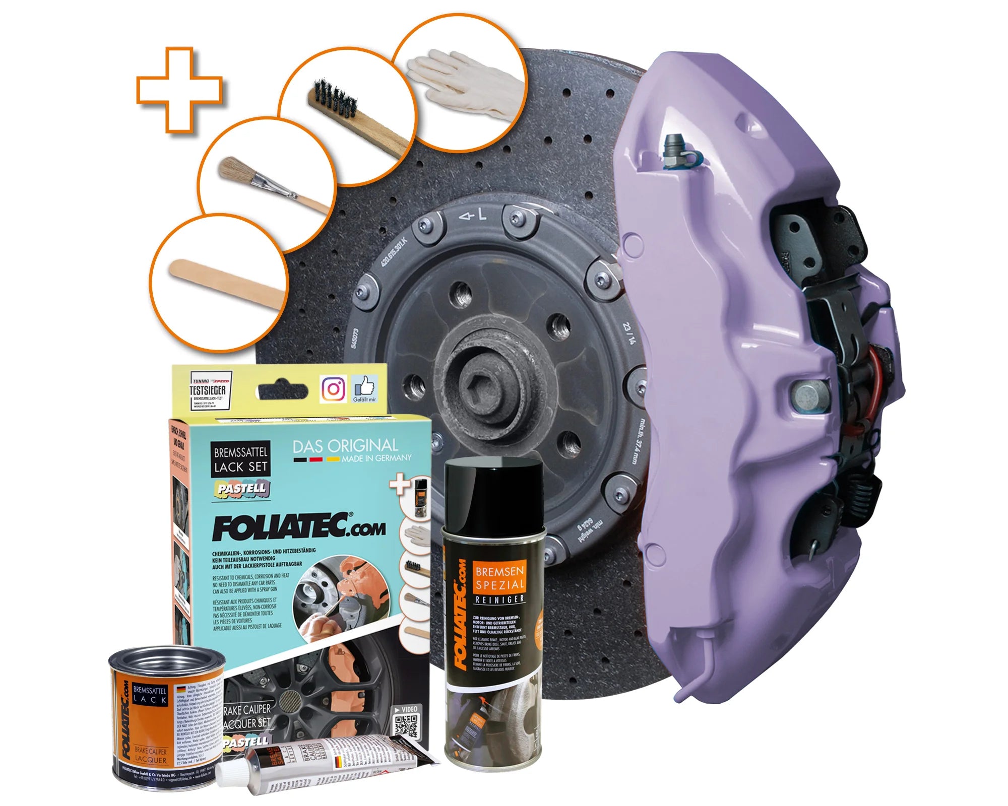 Kit vopsea etrieri Foliatec - Soft Violet