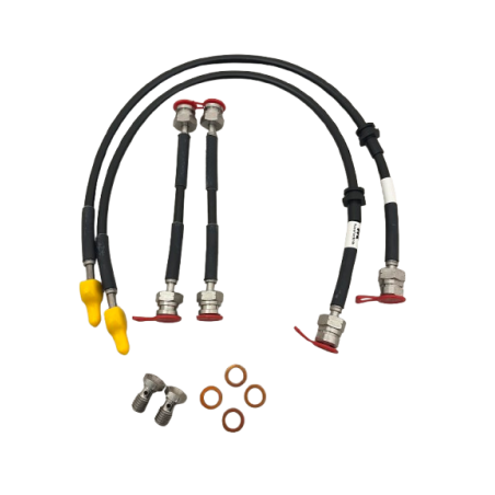 Kit furtune frana ranforsate Goodridge pentru GE MOTORSPORT WOLKSWAGEN POLO 1.9 TDI