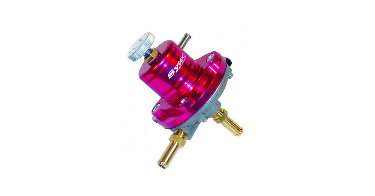 Regulator Presiune Combustibil SYTEC – Rosu (1-5 Bar) (Compatibil E85)