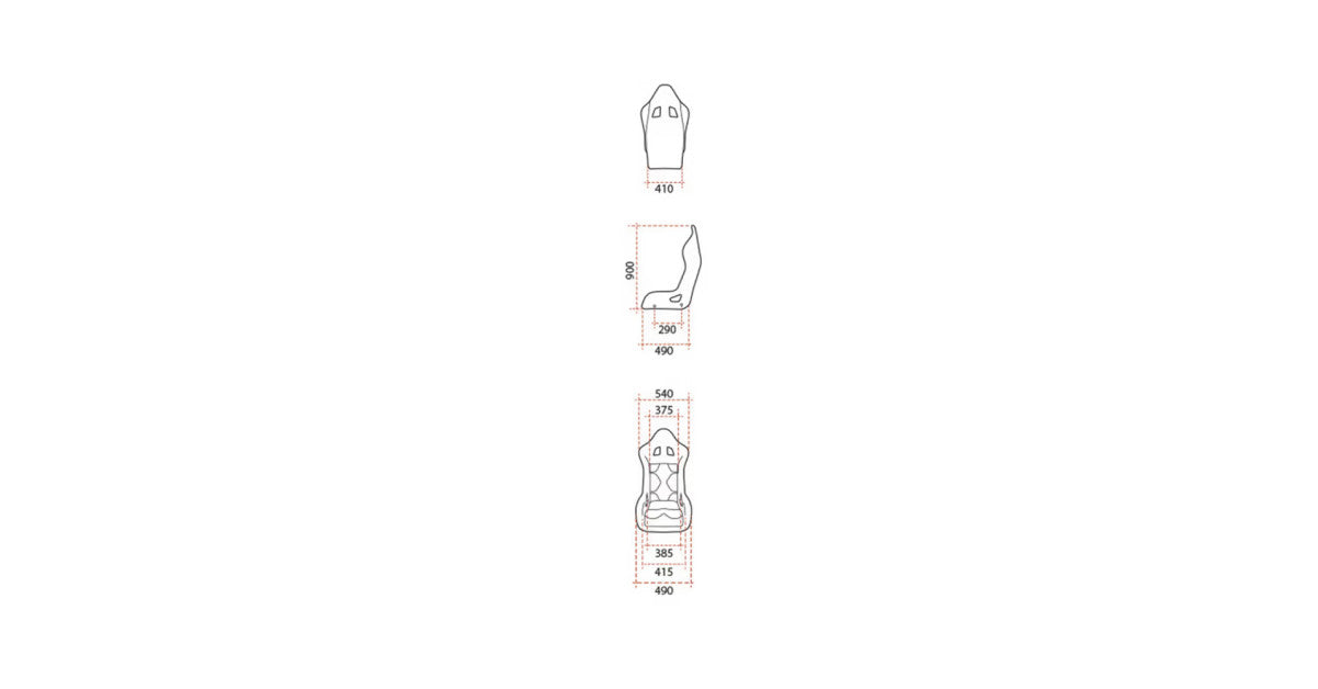 Scaun FIA GT2i Club Evo Cadru Tubular Otel - Valabilitate 2031