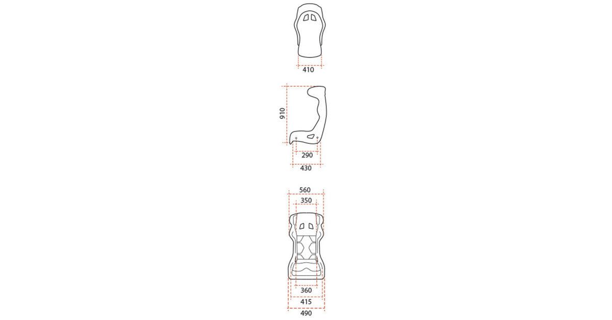 Scaun FIA GT2i Pro 02M V2 Fibra cu Urechi - Valabilitate 2031
