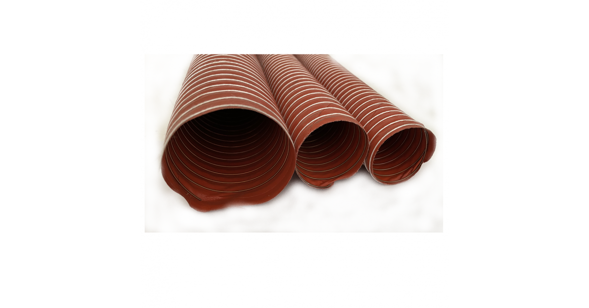 Furtun Ventilatie V9 HTD Silicon si Fibra de Sticla – Rezistenta 310°C