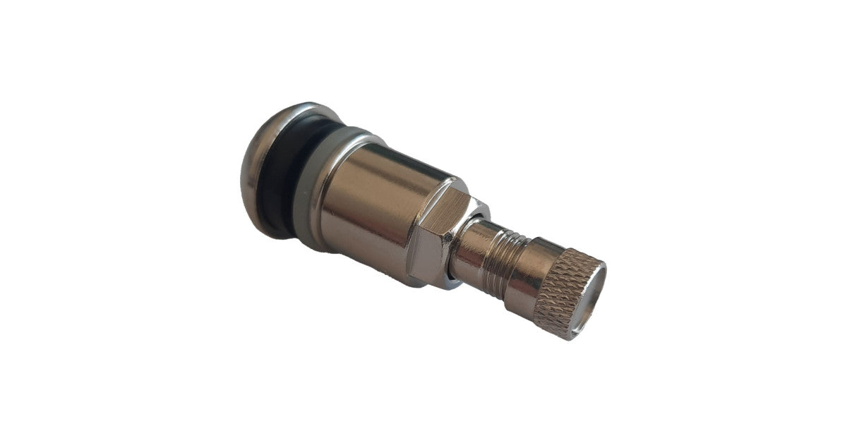 Valva metalica de inalta presiune tubeless