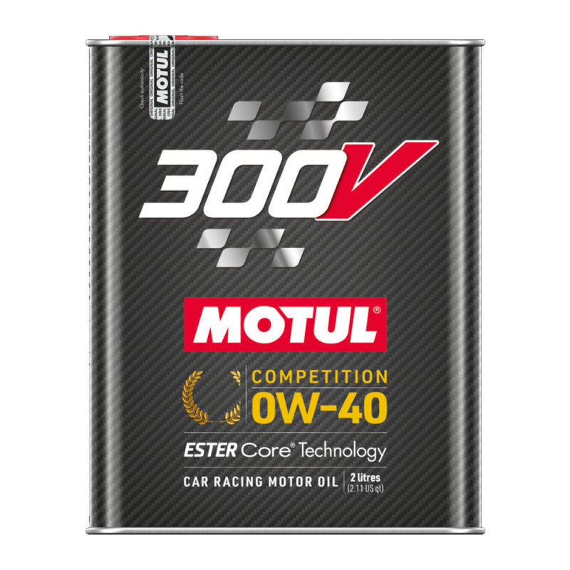 Motul 300V Competition 0W-40 Engine Oil 2L