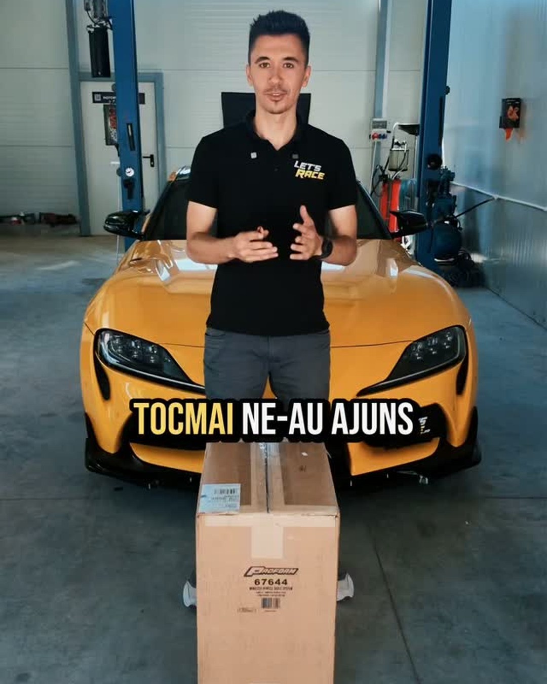 Reel Instagram Let's Race: cantare wireless in atelier