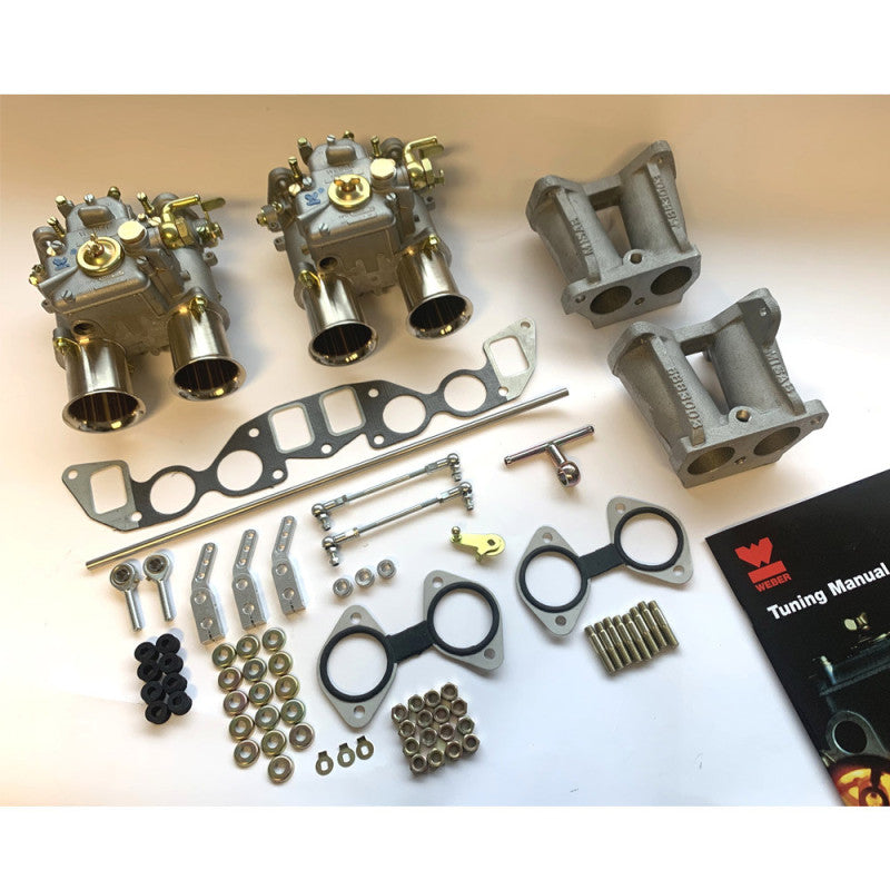 Kit Carburator + Tub Admisie Weber 2x 45 DCOE Volvo B18/B20