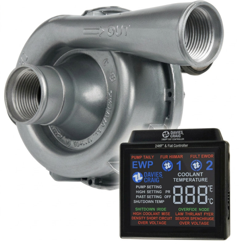 Kit pompa apa electrica Davies Craig EWP150 12V cu controler digital