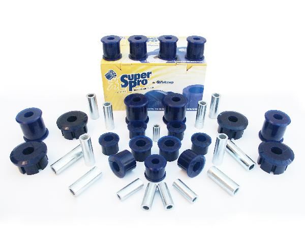 Set bucse suspensie fata si spate SuperPro pentru Jeep Cherokee - KIT5125K