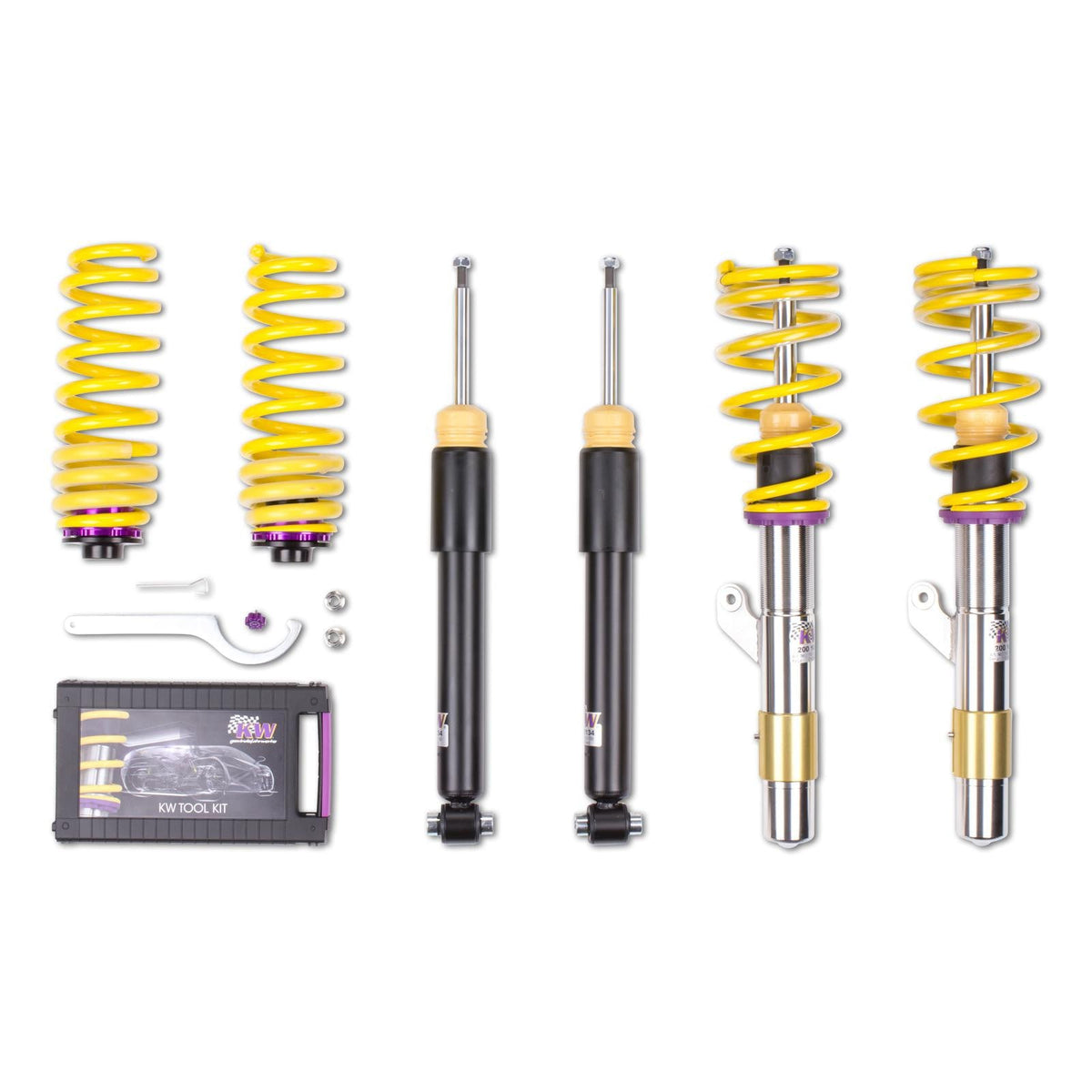 Suspensie Reglabila Coilover KW V1 - BMW 1 si altele (1022000D)