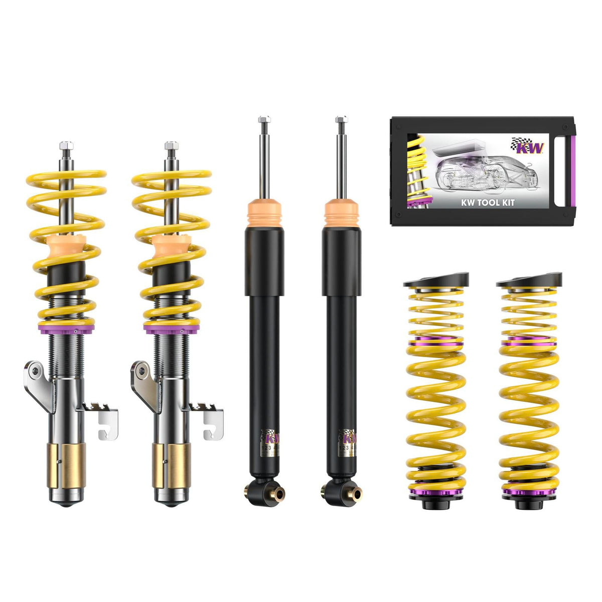 Suspensie Reglabila Coilover KW V1 - BMW 2-series M235i / M240i si altele (1022000G)