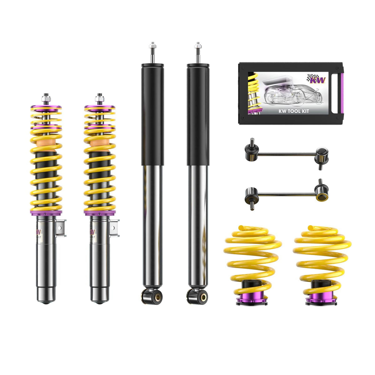 Suspensie Reglabila Coilover KW V1 BMW Seria 3 E46 10220022