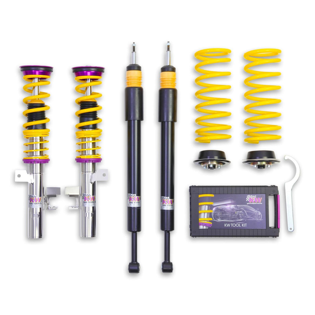 Suspensie Reglabila Coilover KW V1 Ford FOCUS III DYB 10230058