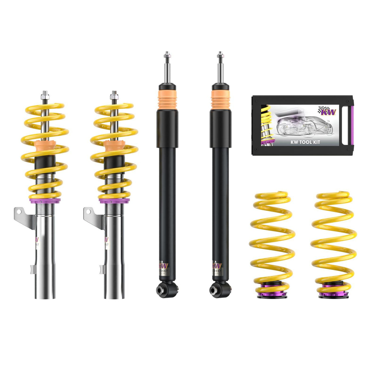 Suspensie Reglabila Coilover KW V1 Seat LEON 5F 1028000R