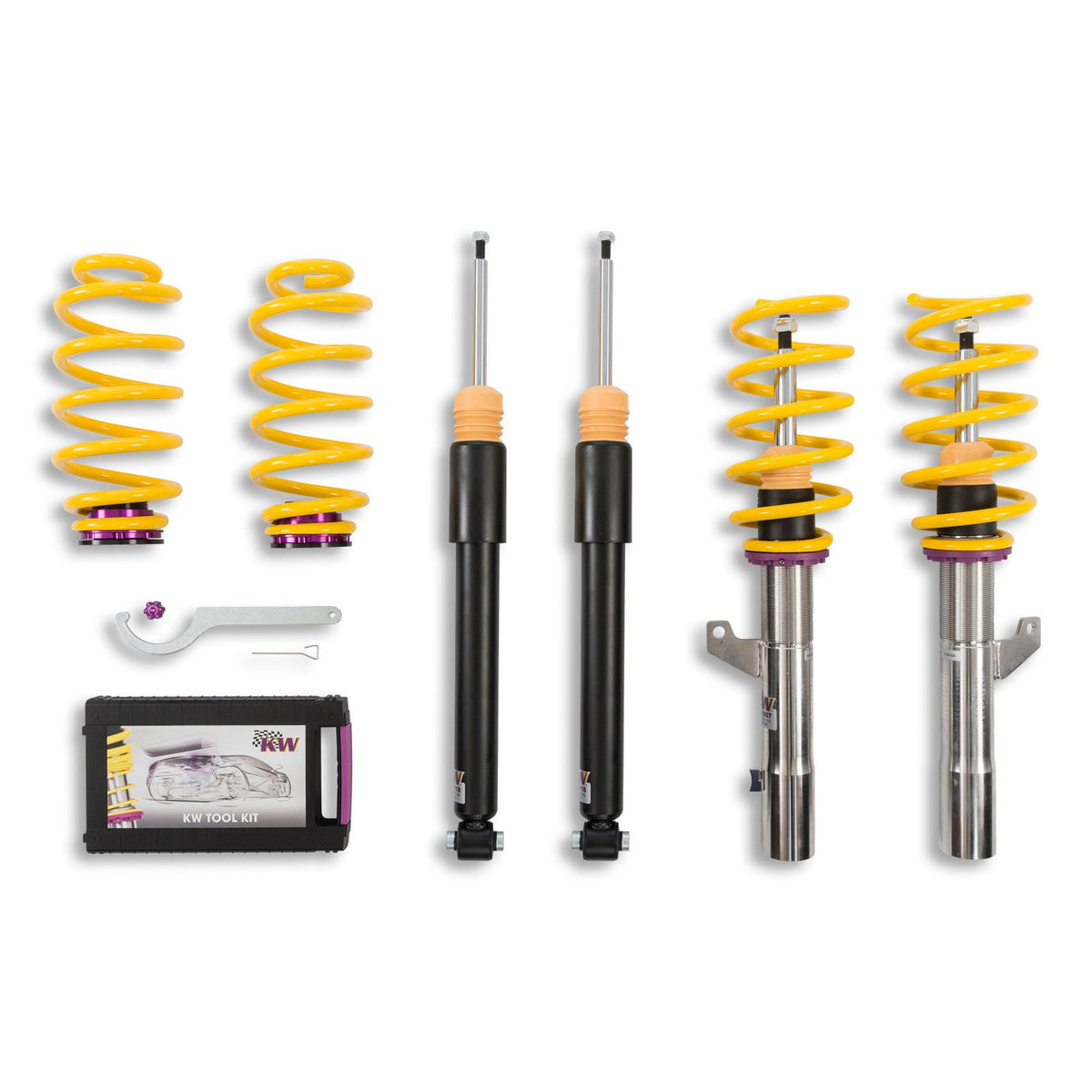 Suspensie Reglabila Coilover KW V1 Volkswagen Touran II 1T 102800AX