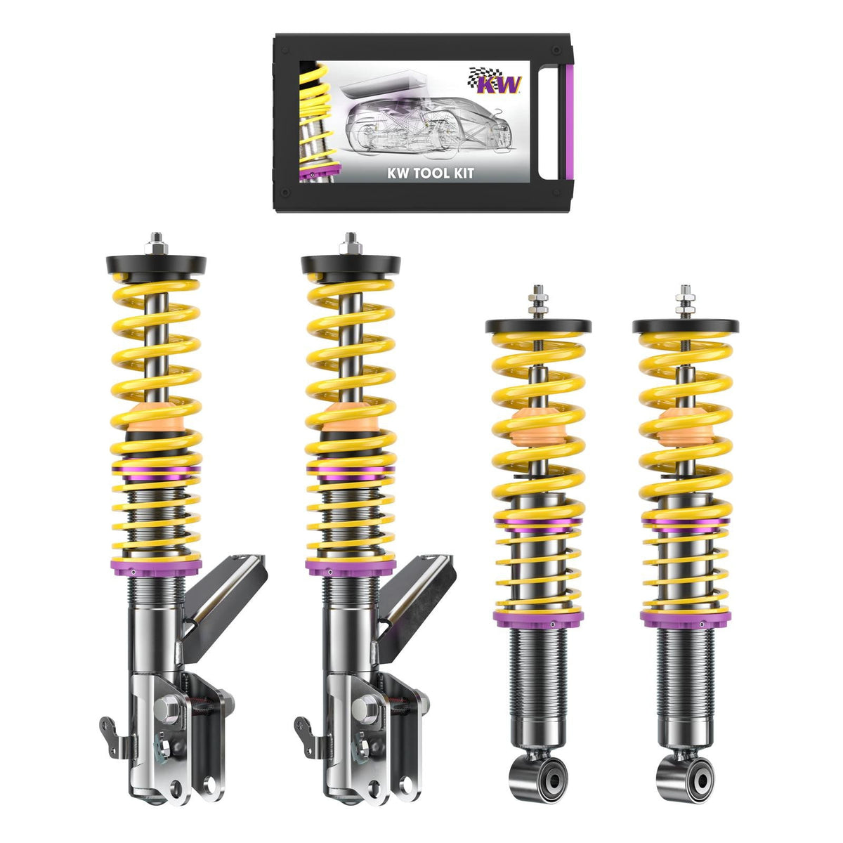 Suspensie Reglabila Coilover KW V2 Honda Civic EC8 15250007