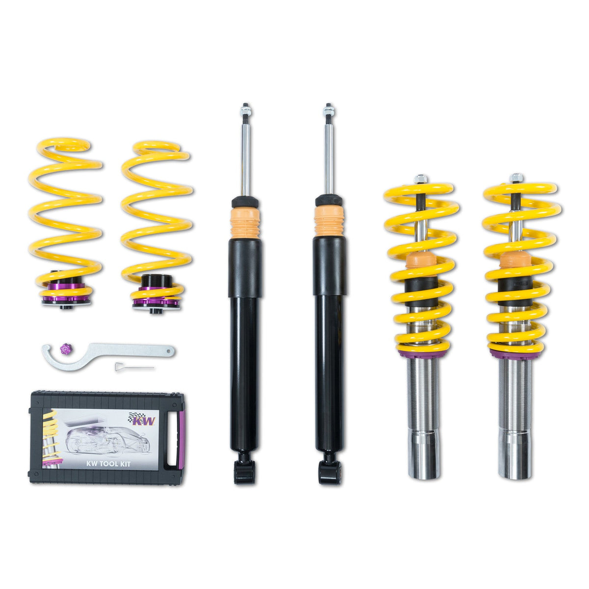 Suspensie Confort Reglabila Coilover KW V2 Comfort Audi A4 B8 18010078