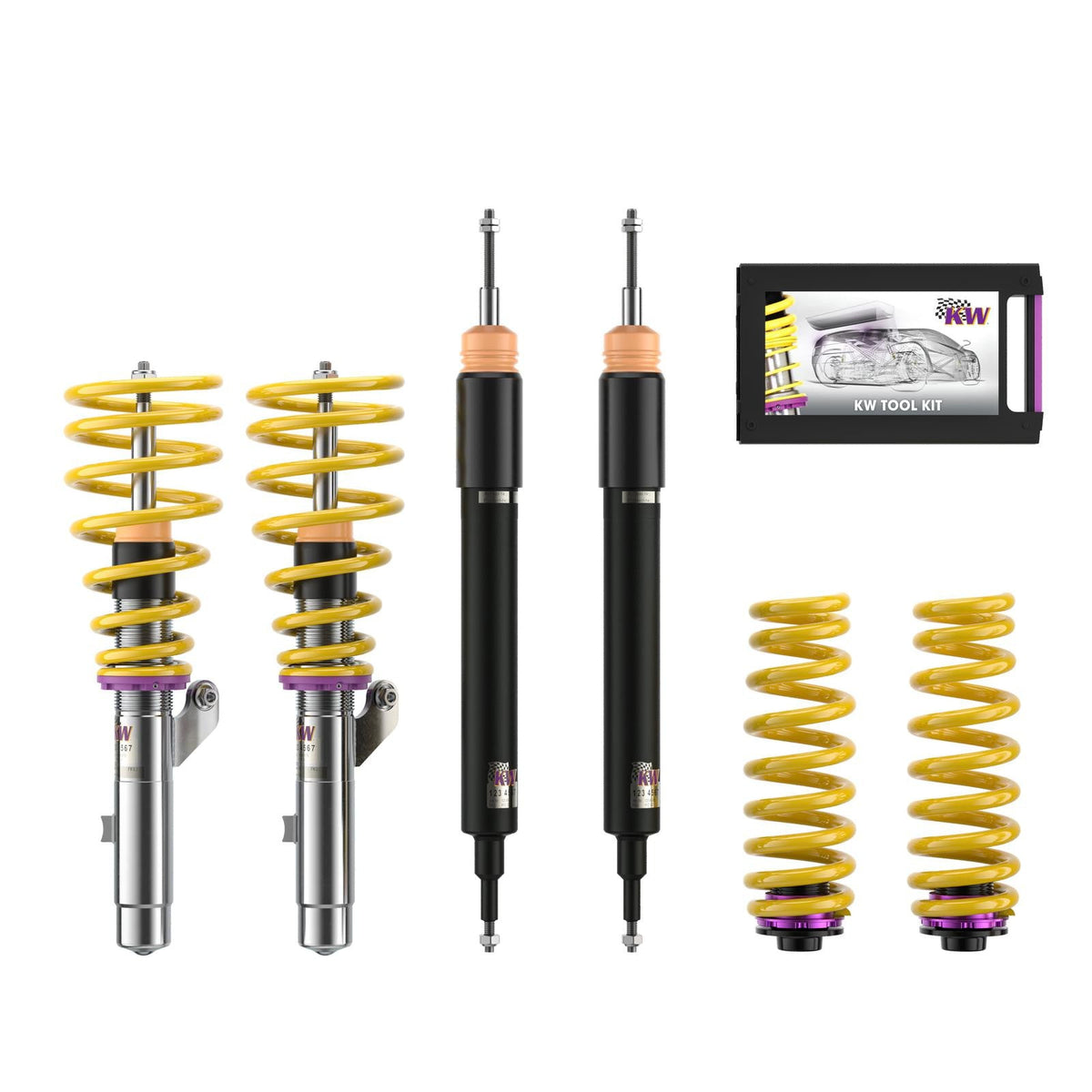 Suspensie Confort Reglabila Coilover KW V2 Comfort BMW Seria 3 E90 18020033