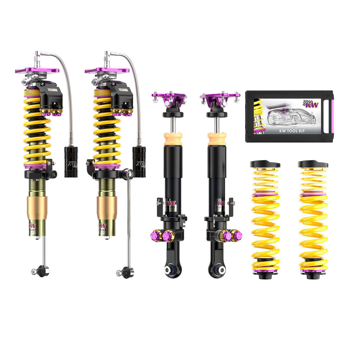 Suspensie Reglabila Coilover KW Clubsport V5 (cu rulment) BMW M2 (G87) 30901200EB
