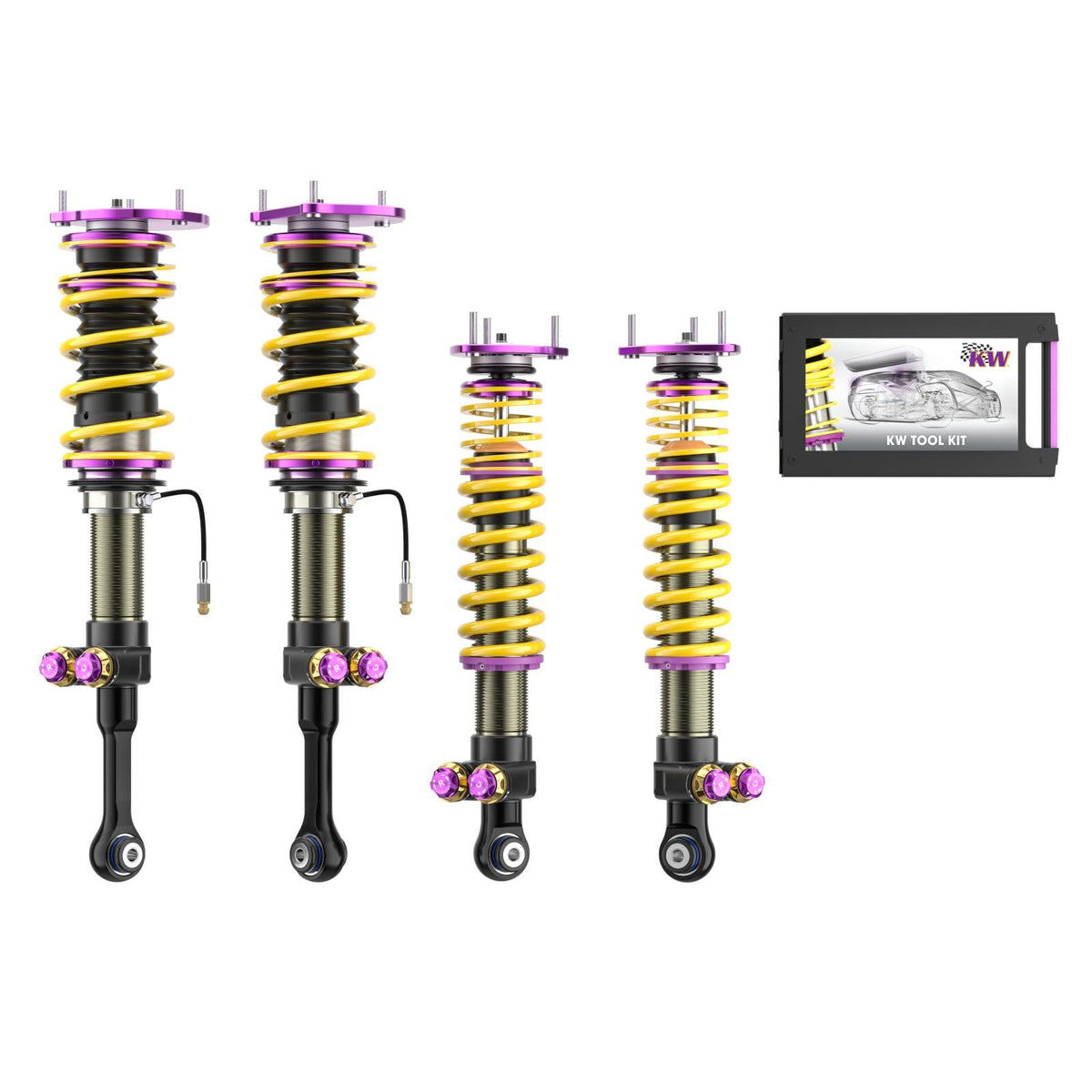 Suspensie Reglabila Coilover KW Clubsport V5 (cu rulment) Porsche 911 964 3090171096