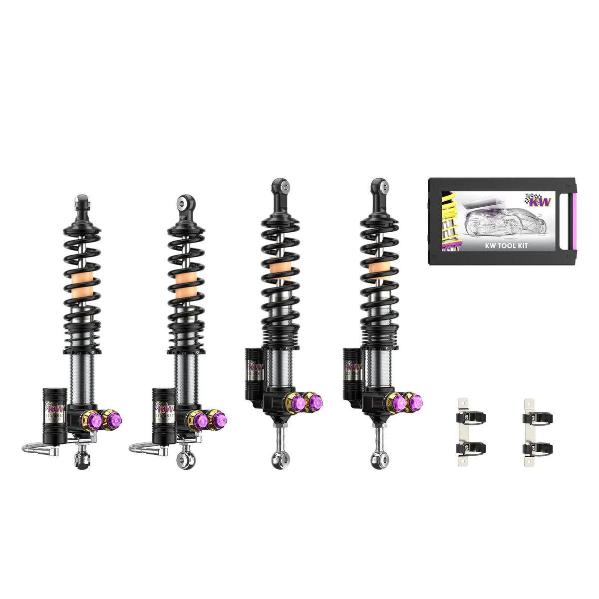 Suspensie Reglabila Coilover KW V5 Porsche Carrera GT (980) 30971027-B