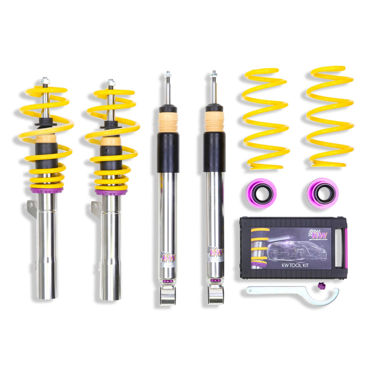 Suspensie Reglabila Coilover KW V3 - Volkswagen GOLF V, Audi A3 si altele (35210040)