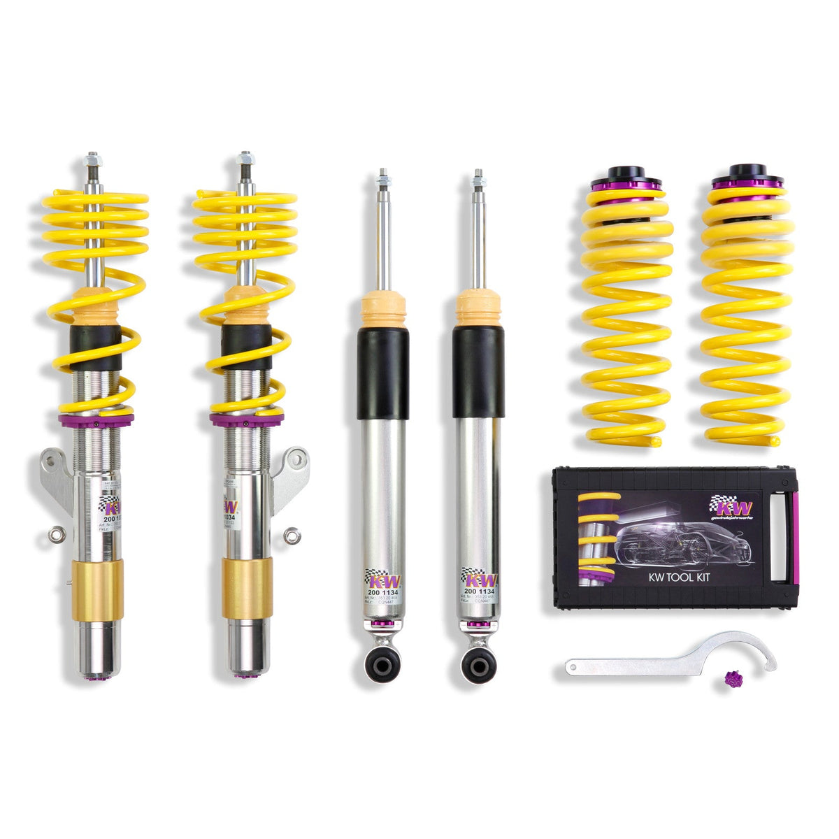 Suspensie Reglabila Coilover KW V3 - BMW 1 si altele (3522000D)
