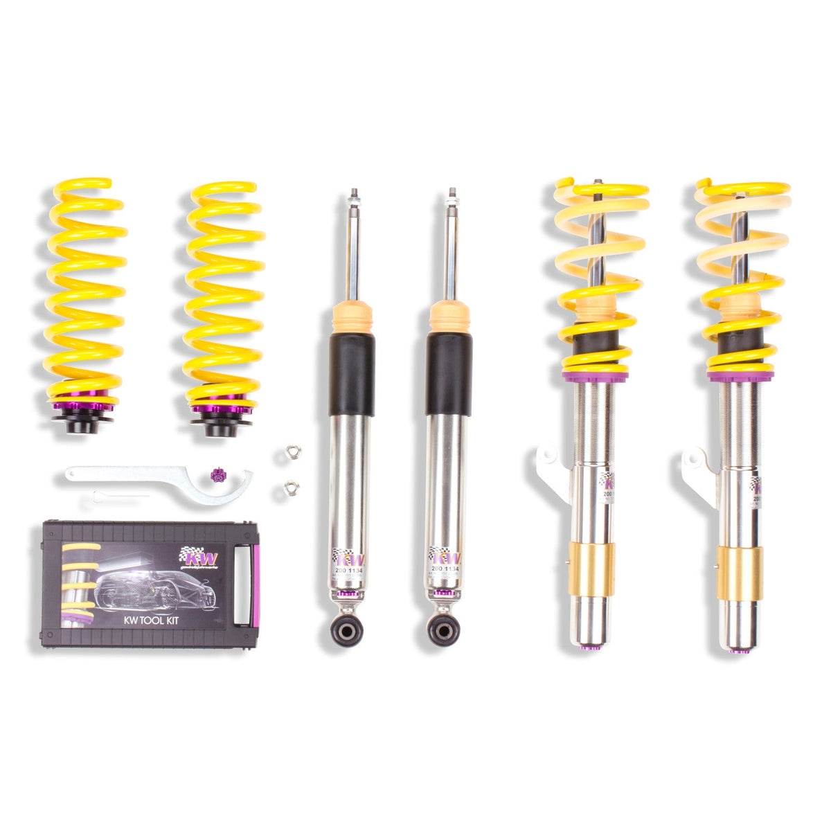 Suspensie Reglabila Coilover KW V3 - BMW 2-series M235i / M240i si altele (3522000F)