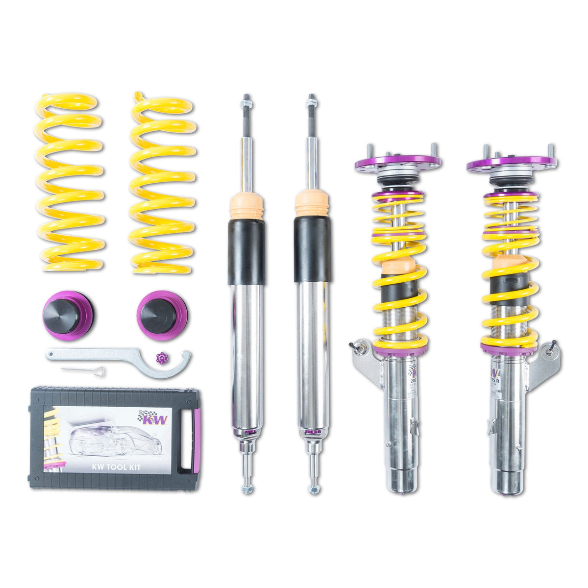 Suspensie Reglabila Coilover KW Clubsport V3 (cu rulment) BMW Seria 1 E81 35220839