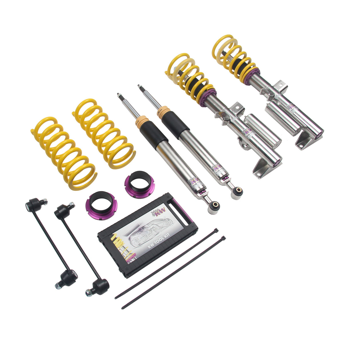 Suspensie Reglabila Coilover KW V3 Mercedes-Benz c-class C63 AMG (204) 35225048