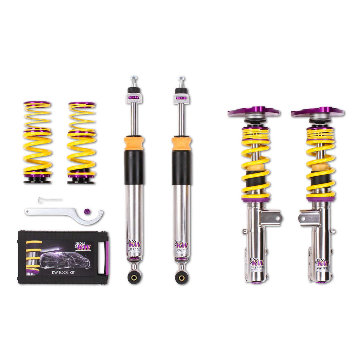 Suspensie Reglabila Coilover KW Clubsport V3 (cu rulment) Mercedes-Benz a-class A 45 AMG 176 35225867