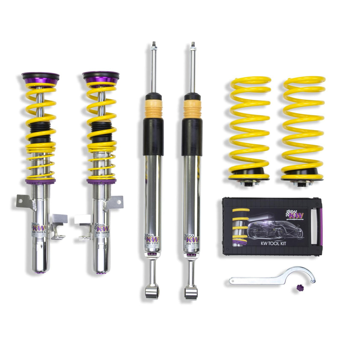 Suspensie Reglabila Coilover KW V3 Ford FOCUS III DYB 35230058