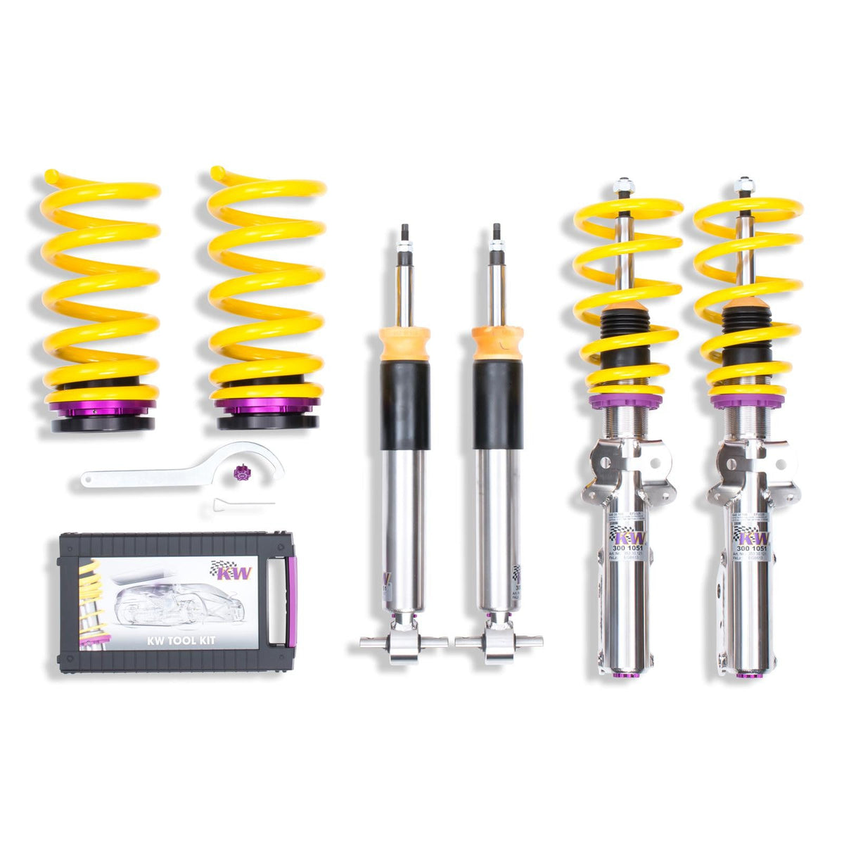 Suspensie Reglabila Coilover KW V3 Ford Mustang LAE 35230065